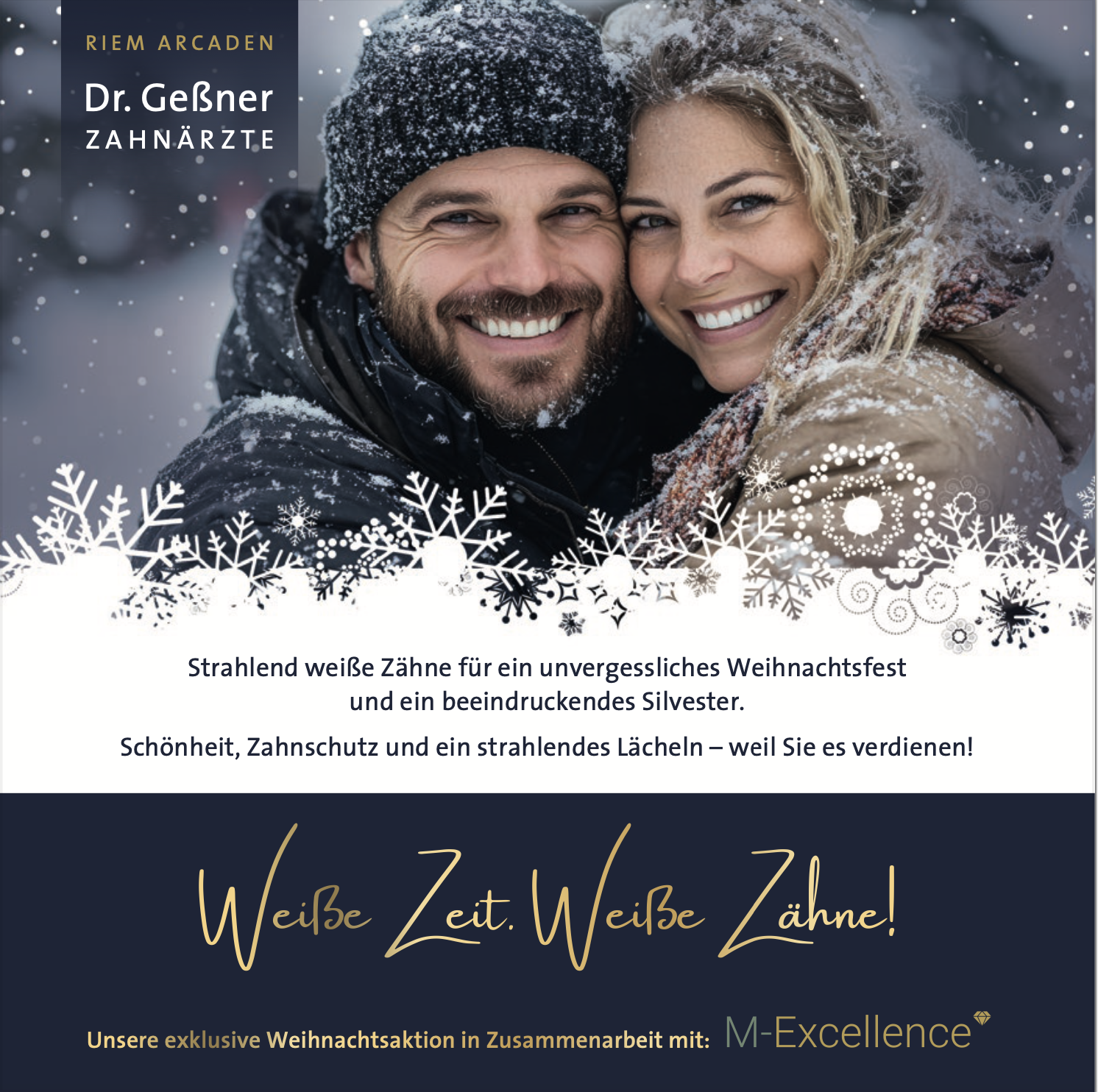 Bleaching Aktion Zahnarzt Riem Arcaden